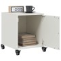 Mesitas de noche 2 unidades acero blanco 36x39x43,5 cm de , Mesitas de noche - Ref: Foro24-846625, Precio: 75,49 €, Descuento: %