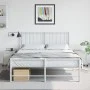 Mesitas de noche 2 unidades acero blanco 36x39x43,5 cm by , Nightstands - Ref: Foro24-846625, Price: 74,79 €, Discount: %
