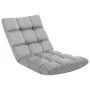 Gray microfiber folding floor lounger by vidaXL, Daybeds - Ref: Foro24-325254, Price: 79,94 €, Discount: %