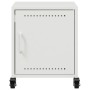 Mesitas de noche 2 unidades acero blanco 36x39x43,5 cm de , Mesitas de noche - Ref: Foro24-846625, Precio: 75,49 €, Descuento: %