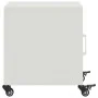 Mesitas de noche 2 unidades acero blanco 36x39x43,5 cm by , Nightstands - Ref: Foro24-846625, Price: 74,79 €, Discount: %