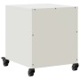 Mesitas de noche 2 unidades acero blanco 36x39x43,5 cm de , Mesitas de noche - Ref: Foro24-846625, Precio: 75,49 €, Descuento: %