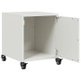 Mesitas de noche 2 unidades acero blanco 36x39x43,5 cm de , Mesitas de noche - Ref: Foro24-846625, Precio: 75,49 €, Descuento: %