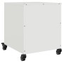 Mesitas de noche 2 unidades acero blanco 36x39x43,5 cm de , Mesitas de noche - Ref: Foro24-846715, Precio: 81,28 €, Descuento: %