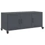 Mueble de TV acero gris antracita 100,5x39x43,5 cm de , Muebles TV - Ref: Foro24-846646, Precio: 101,35 €, Descuento: %