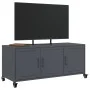 Mueble de TV acero gris antracita 100,5x39x43,5 cm de , Muebles TV - Ref: Foro24-846646, Precio: 101,35 €, Descuento: %