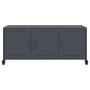 Mueble de TV acero gris antracita 100,5x39x43,5 cm de , Muebles TV - Ref: Foro24-846646, Precio: 98,47 €, Descuento: %