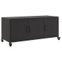 Mueble para TV acero negro 100,5x39x43,5 cm de , Muebles TV - Ref: Foro24-846644, Precio: 98,97 €, Descuento: %