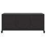 Mueble para TV acero negro 100,5x39x43,5 cm de , Muebles TV - Ref: Foro24-846644, Precio: 98,97 €, Descuento: %