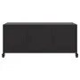 Mueble para TV acero negro 100,5x39x43,5 cm de , Muebles TV - Ref: Foro24-846644, Precio: 103,77 €, Descuento: %