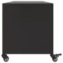 Mueble para TV acero negro 100,5x39x43,5 cm de , Muebles TV - Ref: Foro24-846644, Precio: 103,77 €, Descuento: %