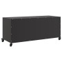 Mueble para TV acero negro 100,5x39x43,5 cm de , Muebles TV - Ref: Foro24-846644, Precio: 98,97 €, Descuento: %