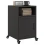 Mesitas de noche 2 unidades acero negra 36x39x59 cm de , Mesitas de noche - Ref: Foro24-846717, Precio: 78,64 €, Descuento: %