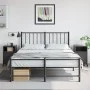 Mesitas de noche 2 unidades acero negra 36x39x59 cm de , Mesitas de noche - Ref: Foro24-846717, Precio: 78,64 €, Descuento: %