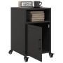 Mesitas de noche 2 unidades acero negra 36x39x59 cm de , Mesitas de noche - Ref: Foro24-846717, Precio: 79,39 €, Descuento: %