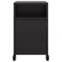 Mesitas de noche 2 unidades acero negra 36x39x59 cm de , Mesitas de noche - Ref: Foro24-846717, Precio: 78,64 €, Descuento: %