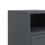 Mesita de noche acero gris antracita 36x39x59 cm de , Mesitas de noche - Ref: Foro24-846720, Precio: 47,50 €, Descuento: %