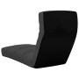 Tumbona de suelo plegable de cuero sintético gris antracita de vidaXL, Divanes - Ref: Foro24-325248, Precio: 166,81 €, Descue...