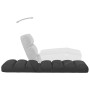 Tumbona de suelo plegable de cuero sintético gris antracita de vidaXL, Divanes - Ref: Foro24-325248, Precio: 166,81 €, Descue...