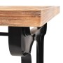 Mesa de comedor superficie madera maciza de abeto 122x65x82 cm en Mesas de comedor | Comprar online en Foru.es