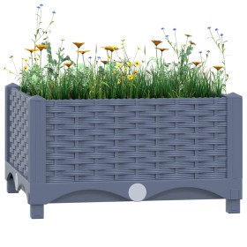 Arriate polipropileno 40x40x23 cm de vidaXL, Maceteros y jardineras - Ref: Foro24-310397, Precio: 24,32 €, Descuento: %
