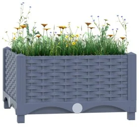 Arriate polipropileno 40x40x23 cm de vidaXL, Maceteros y jardineras - Ref: Foro24-310397, Precio: 27,90 €, Descuento: %