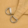 Toldo de vela cuadrado HDPE arena 160 g/m² 2x2 m de , Sombrillas - Ref: Foro24-4002019, Precio: 22,45 €, Descuento: %