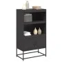 Aparador de acero negro 68,5x38,5x123,5 cm by , Sideboards - Ref: Foro24-846500, Price: 115,59 €, Discount: %