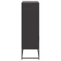 Aparador de acero negro 68,5x38,5x123,5 cm by , Sideboards - Ref: Foro24-846500, Price: 115,59 €, Discount: %