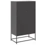 Aparador de acero negro 68,5x38,5x123,5 cm by , Sideboards - Ref: Foro24-846500, Price: 115,59 €, Discount: %