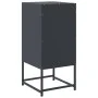 Mesita de noche acero gris antracita 36x39x78 cm de , Mesitas de noche - Ref: Foro24-846582, Precio: 88,54 €, Descuento: %