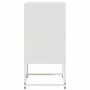 Mesitas de noche 2 unidades acero blanco 36x39x78 cm de , Mesitas de noche - Ref: Foro24-846577, Precio: 84,40 €, Descuento: %