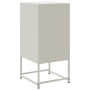 Mesitas de noche 2 unidades acero blanco 36x39x78 cm de , Mesitas de noche - Ref: Foro24-846577, Precio: 84,40 €, Descuento: %
