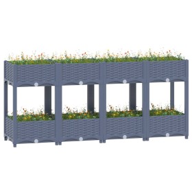 Arriate polipropileno 160x40x71 cm de vidaXL, Maceteros y jardineras - Ref: Foro24-310408, Precio: 125,37 €, Descuento: %