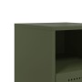 Mesitas de noche 2 unidades acero verde oliva 36x39x60,5 cm de , Mesitas de noche - Ref: Foro24-846563, Precio: 110,61 €, Des...