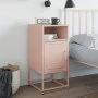 Mesita de noche acero rosa 36x39x78 cm by , Nightstands - Ref: Foro24-846568, Price: 65,63 €, Discount: %