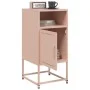 Mesita de noche acero rosa 36x39x78 cm by , Nightstands - Ref: Foro24-846568, Price: 65,63 €, Discount: %