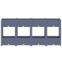 Arriate polipropileno 160x40x71 cm de vidaXL, Maceteros y jardineras - Ref: Foro24-310408, Precio: 125,37 €, Descuento: %