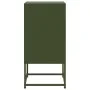 Mesitas de noche 2 unidades acero verde oliva 36x39x78 cm by , Nightstands - Ref: Foro24-846575, Price: 120,01 €, Discount: %