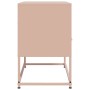 Mueble para TV de acero rosa 68x39x60,5 cm de , Muebles TV - Ref: Foro24-846549, Precio: 68,59 €, Descuento: %
