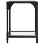 Mesas de centro 2 uds vidrio transparente y acero 30x30x40 cm de , Mesas de centro - Ref: Foro24-845955, Precio: 44,15 €, Des...
