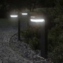 Lámparas de suelo de exterior 3 unidades aluminio negro 50 cm de , Iluminación de exterior - Ref: Foro24-4006339, Precio: 104...