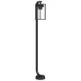Lámpara de suelo de exterior acero inoxidable negro 100 cm de , Iluminación de exterior - Ref: Foro24-4006347, Precio: 44,99 ...