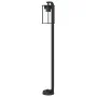 Lámpara de suelo de exterior acero inoxidable negro 100 cm de , Iluminación de exterior - Ref: Foro24-4006347, Precio: 44,99 ...
