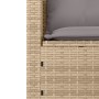 Juego de sofás de jardín con cojines beige 3 pzas ratán PE de , Sofás de exterior - Ref: Foro24-365462, Precio: 209,72 €, Des...