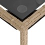 Juego de sofás de jardín con cojines beige 3 pzas ratán PE de , Sofás de exterior - Ref: Foro24-365462, Precio: 209,72 €, Des...