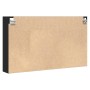 Vitrina de madera de ingeniería negra 100x15x58 cm de , Estantes y estanterías - Ref: Foro24-847927, Precio: 61,02 €, Descuen...