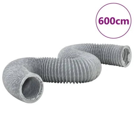 Conducto de escape PVC 6 m 12,5 cm de , Conductos de aire - Ref: Foro24-4008059, Precio: 16,89 €, Descuento: %