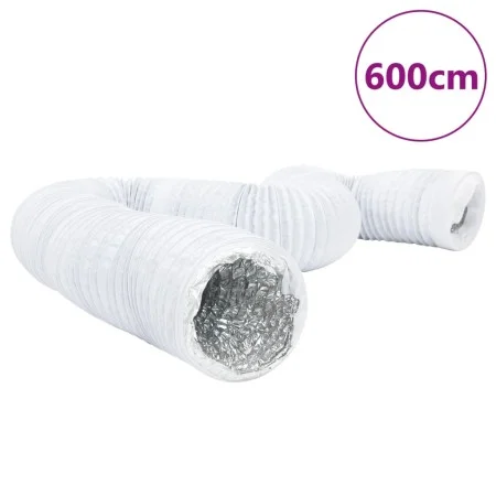 Conducto de ventilación de aluminio y PVC 6 m Ø12,5 cm de , Conductos de aire - Ref: Foro24-4008067, Precio: 15,56 €, Descuen...