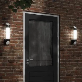 Aplique de exterior de acero inoxidable negro de , Iluminación de exterior - Ref: Foro24-4006294, Precio: 29,34 €, Descuento: %